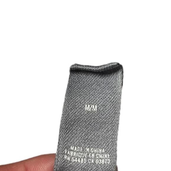 Aerie Womens Size M Gray Heavy Cotton Cable Knit Long Sleeve Sweater - Picture 8 of 9